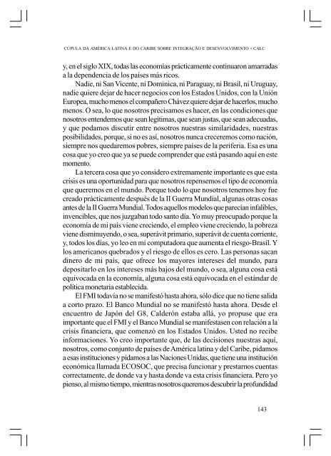 CÚPULA DA AMÉRICA LATINA E DO CARIBE SOBRE ... - Funag