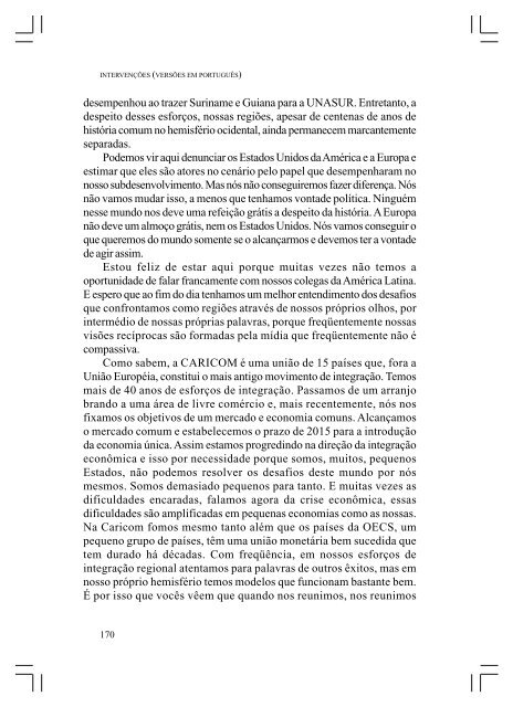 CÚPULA DA AMÉRICA LATINA E DO CARIBE SOBRE ... - Funag