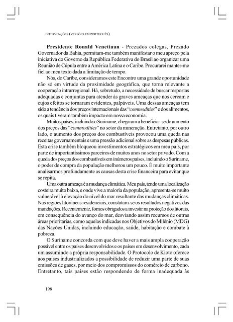 CÚPULA DA AMÉRICA LATINA E DO CARIBE SOBRE ... - Funag