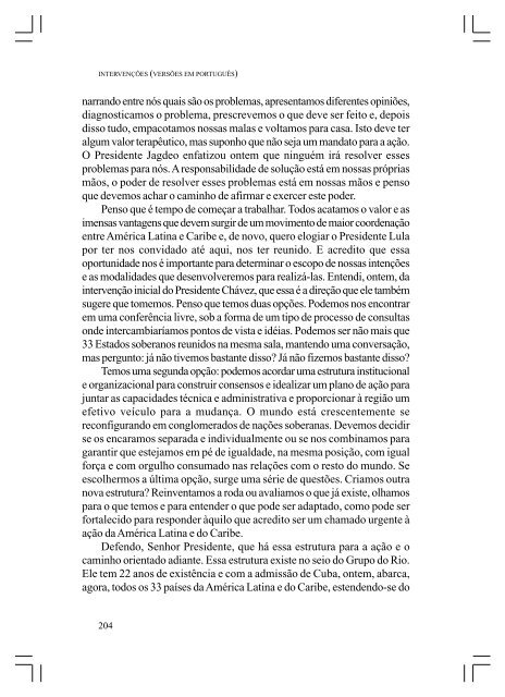 CÚPULA DA AMÉRICA LATINA E DO CARIBE SOBRE ... - Funag