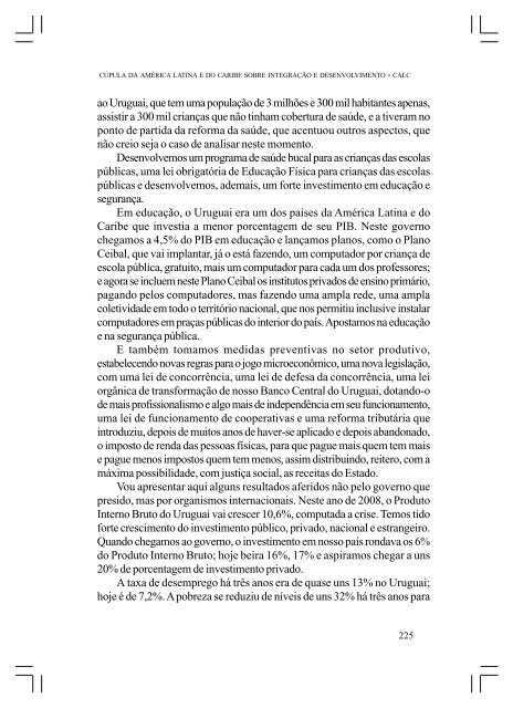 CÚPULA DA AMÉRICA LATINA E DO CARIBE SOBRE ... - Funag