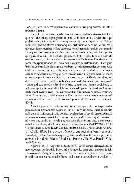 CÚPULA DA AMÉRICA LATINA E DO CARIBE SOBRE ... - Funag