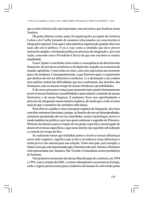 CÚPULA DA AMÉRICA LATINA E DO CARIBE SOBRE ... - Funag