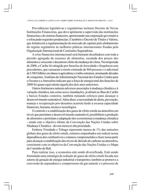 CÚPULA DA AMÉRICA LATINA E DO CARIBE SOBRE ... - Funag