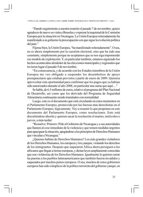 CÚPULA DA AMÉRICA LATINA E DO CARIBE SOBRE ... - Funag