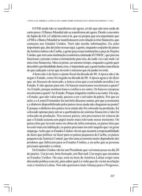 CÚPULA DA AMÉRICA LATINA E DO CARIBE SOBRE ... - Funag