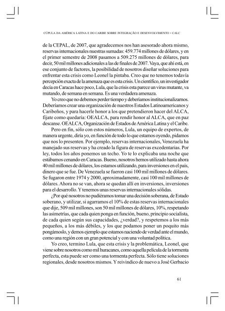 CÚPULA DA AMÉRICA LATINA E DO CARIBE SOBRE ... - Funag