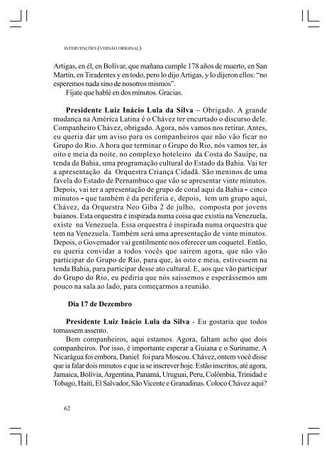 CÚPULA DA AMÉRICA LATINA E DO CARIBE SOBRE ... - Funag