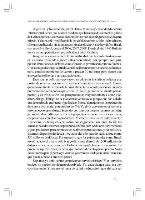 CÚPULA DA AMÉRICA LATINA E DO CARIBE SOBRE ... - Funag