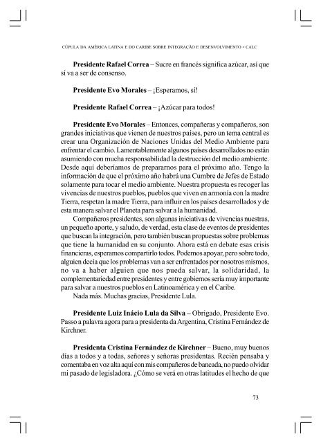 CÚPULA DA AMÉRICA LATINA E DO CARIBE SOBRE ... - Funag