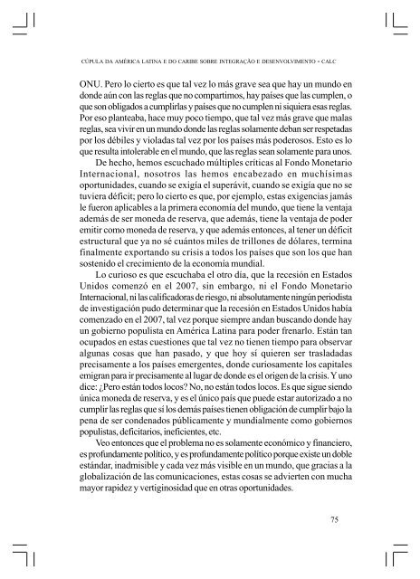 CÚPULA DA AMÉRICA LATINA E DO CARIBE SOBRE ... - Funag