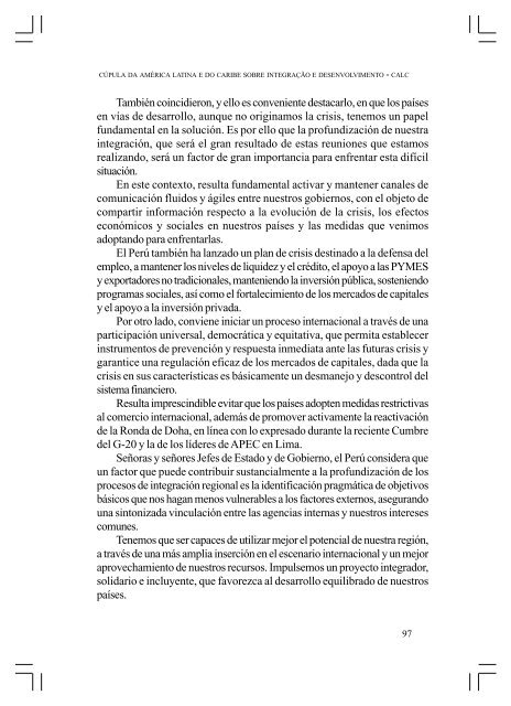 CÚPULA DA AMÉRICA LATINA E DO CARIBE SOBRE ... - Funag