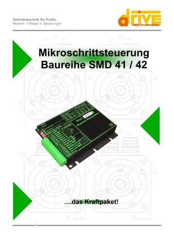 SCHRITTMOTORSTEUERUNG SMD - A-Drive Technology GmbH