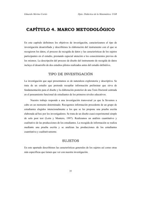 PDF (Trabajo en el que se estudian los resultados de un ... - Funes