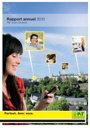 Rapport annuel 2010 - Luxembourg