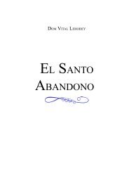 EL SANTO ABANDONO - AMOR DE LA VERDAD