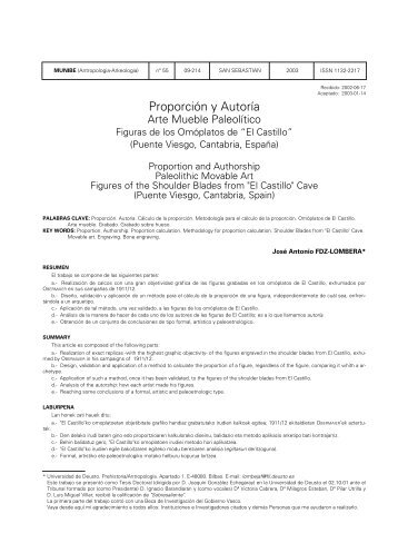Proporción y Autoría - Aranzadi
