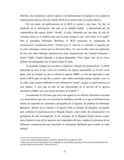 Análisis comprensivo de la construcción de un discurso