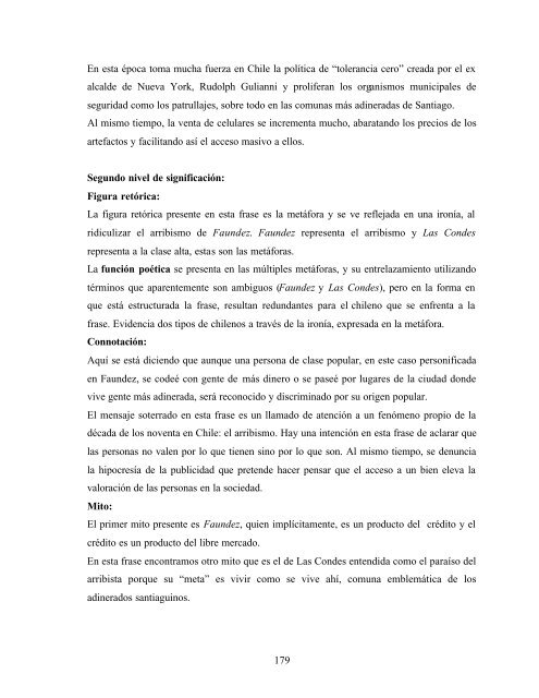 Análisis comprensivo de la construcción de un discurso