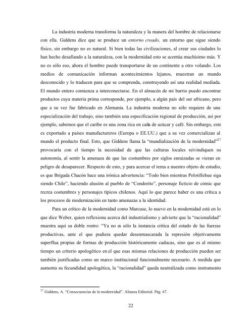 Análisis comprensivo de la construcción de un discurso