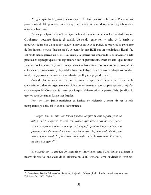 Análisis comprensivo de la construcción de un discurso