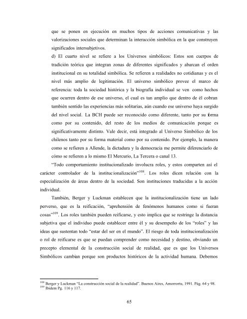 Análisis comprensivo de la construcción de un discurso