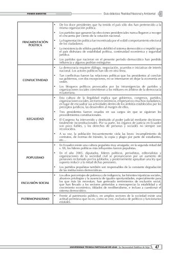 Guía didáctica: Realidad Nacional y Ambiental FRAGMENTACIÓN ...