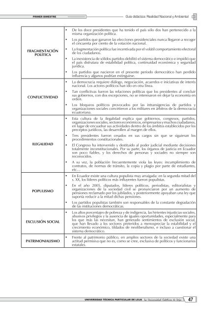 Guía didáctica: Realidad Nacional y Ambiental FRAGMENTACIÓN ...