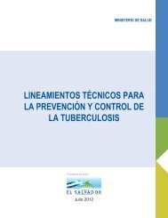 Lineamientos técnicos para la Prevención y Control de la Tuberculosis