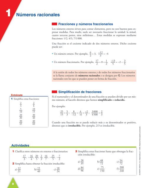 Números racionales