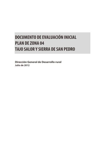 Documento de inicio - Extremambiente - Gobierno de Extremadura