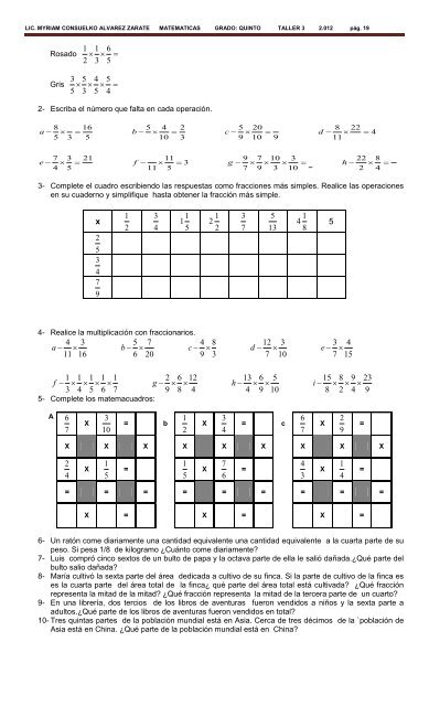 Matemáticas