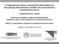 8_La fragmentación urbana y social del Área Metropolitana - aciur