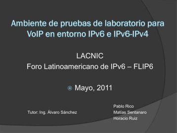 Descargar presentación - LACNIC