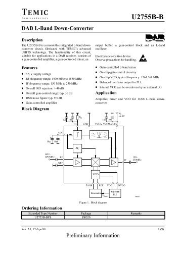 U2755B-B - Adronic Components GmbH