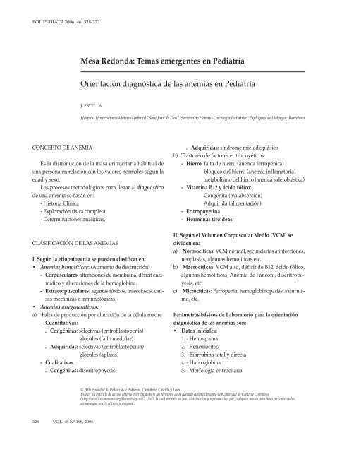 Mesa Redonda: Temas emergentes en Pediatría - Sociedad de ...