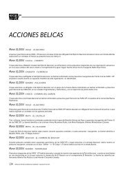 ACCIONES BELICAS - Banco de Datos de Derechos Humanos y ...