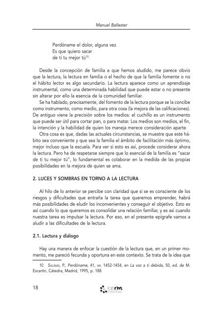 Lectura y familia.indd - Consejo Escolar de la Región de Murcia