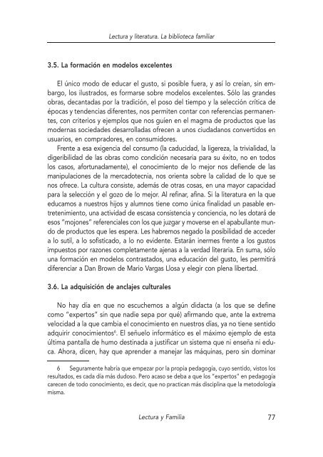 Lectura y familia.indd - Consejo Escolar de la Región de Murcia