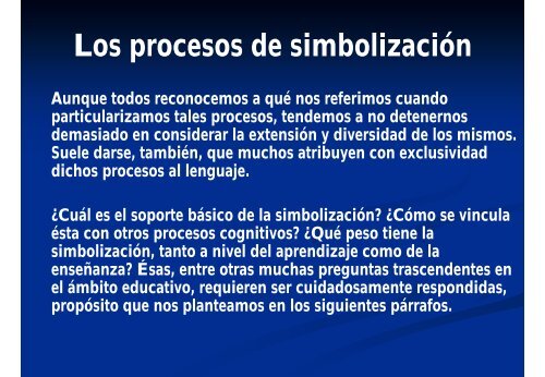 La simbolización de las fracciones - Departamento de Matemática ...