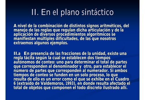 La simbolización de las fracciones - Departamento de Matemática ...