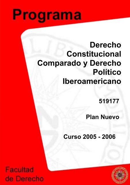 Derecho Constitucional Comparado y Derecho Político ... - Uned