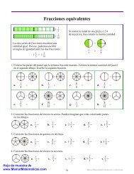 Fracciones equivalentes - Mamut matemáticas