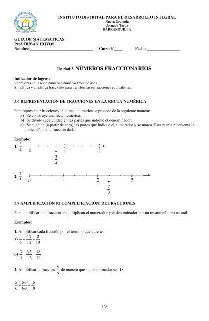 Simplificar y amplificar fracciones online exercise for