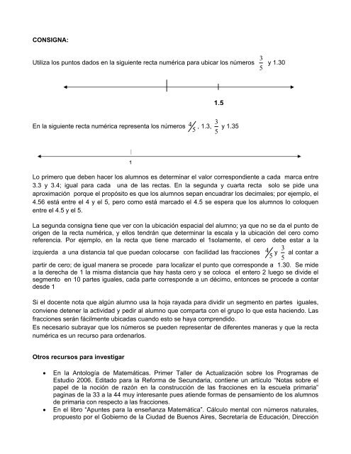 eje: sentido numérico y pensamiento algebraico - Secretaría de ...