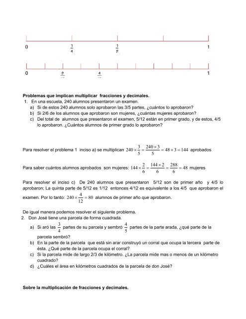 eje: sentido numérico y pensamiento algebraico - Secretaría de ...