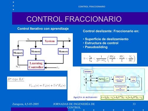 Control Fraccionario