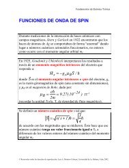 FUNCIONES DE ONDA DE SPIN - Dr. Luis Alberto Montero Cabrera ...
