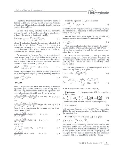 A fractional calculus approach - Redalyc