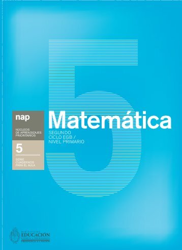 Matemática - Ministerio de Educación